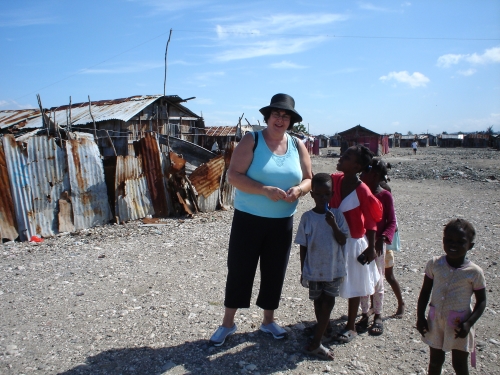 Diane Lewis Haitian slum Citie Soleil